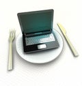 Find restaurant or order meal on internet render