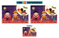 Find Seven Differences Activity For Children