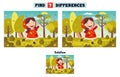 Find Seven Differences Activity For Children