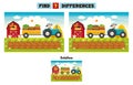 Find Seven Differences Activity For Children