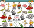 Find single picture game cartoon