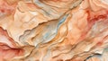 Tranquil Aquarelle: Watercolor Sandstone Oasis. AI generate