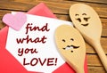 Find what you love words