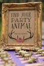 Find Your Party Animal Sign