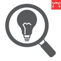Finder solution glyph icon