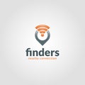 Finders Logo Royalty Free Stock Photo