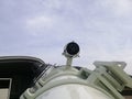 A finderscope on telescope