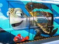 Finding Nemo Disneyland Monorail Royalty Free Stock Photo