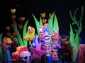 Finding Nemo The Musical at Disney`s Animal Kingdom Park, near Orlando Royalty Free Stock Photo