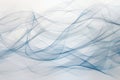 Fine, abstract lines in light gray and blue, representing pathways and connectivity Royalty Free Stock Photo