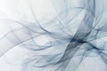 Fine, abstract lines in light gray and blue, representing pathways and connectivity Royalty Free Stock Photo