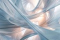 Fine, abstract lines in light gray and blue, representing pathways and connectivity Royalty Free Stock Photo