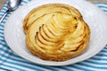 Fine apple tarts in a plate Royalty Free Stock Photo