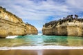 Loch Ard Gorge, Great Ocean Road, Victoria, Australia, October 2016 Royalty Free Stock Photo