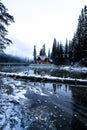 Frozen Winter Days at Emerald Lake