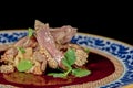 Roasted pork and chipotle sauce adobo Royalty Free Stock Photo