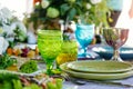 Fine Dining Table Setting Royalty Free Stock Photo