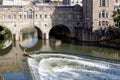 Pulteney Bridge Bath England. A Georgian Bridge.