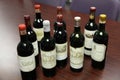 Fine French Collectors Chateau wines Royalty Free Stock Photo