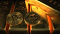 Fine Gold Bars Bitcoin Ethereum Coins