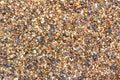 .Fine gravel, colorful gravel used in flooring for use sidewalk to decorate the garden