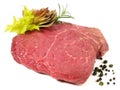 Fine Meat - Chateaubriand isolated on white Background