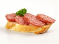 Fine Meat - German Hard Cured Sausage on Bread