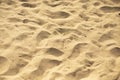 Fine sand texture. Desert sand. Details of natural landscape Royalty Free Stock Photo