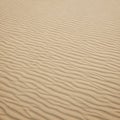 Fine sand with wind-formed ripples covers Royalty Free Stock Photo