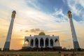 Fine Songkhla Mosque Royalty Free Stock Photo