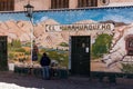 Fine street art in the north of argentina, gaucho style