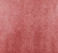 A fine texture of red bath towel. Royalty Free Stock Photo
