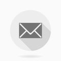 Fine Vector Mail Flat Icon