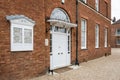 Fine view of the Jockey Club head office in Newmarket, UK. Royalty Free Stock Photo