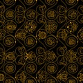 Fine Vintage Floral seamless pattern