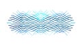 Fine Wavy Lines Pattern: Delicate Abstract Texture, vector design Generative AI Royalty Free Stock Photo