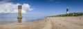 A fine weather day at Spurn Head, East Yorkshire, UK.