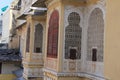 Fine window Architecture and design of Bagore Ki Haveli