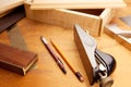 Fine woodworking Royalty Free Stock Photo