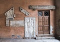 Finely carved tomb-slab of a 15th century bishop, set into the wall