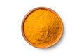 Finely dry Turmeric Curcuma longa Linn powder