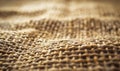 finely woven jute fabric closeup abstract background Royalty Free Stock Photo