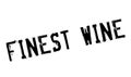 Finest Wine rubber stamp Royalty Free Stock Photo