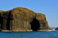 Fingal's cave. Scotland Royalty Free Stock Photo