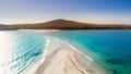 Fingal Spit at Port Stephens Australia Royalty Free Stock Photo