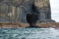 Fingals Cave Staffa Island Scotland Royalty Free Stock Photo