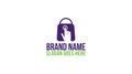Finger Bag Logo. This concept combines a shopping bag with a finger pressing a button Royalty Free Stock Photo
