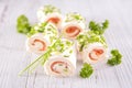 Finger food, canape Royalty Free Stock Photo