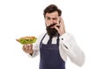 Finger licking good. Bearded man enjoy food taste. Cook chef taste cooked dish. Taste testing. Meals that cater to every