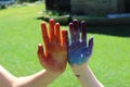 Finger painting